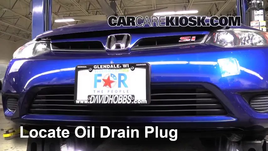 2007 Honda Civic Si 2.0L 4 Cyl. Coupe (2 Door) Oil Change Oil and Oil Filter